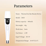 Heating Eye Massager – Reduce Dark Circles & Smooth Wrinkles