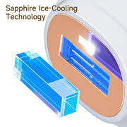 Ice Cooling IPL Hair Removal Device – Smooth, Hair-Free Skin at Home
