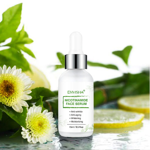 ENVISHA Vitamin C & Collagen Face Serum – Hyaluronic Acid + Retinol Anti-Aging Whitening Serum (15ml)