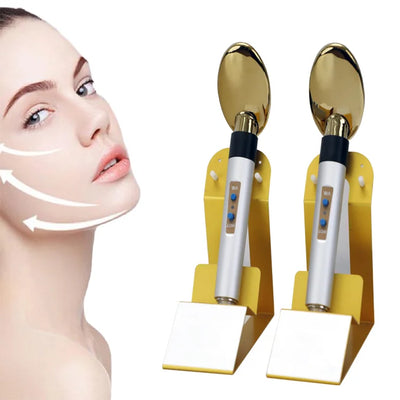 Golden Spoon Face Lifting Device – Anti-Aging Skin Tightening Tool