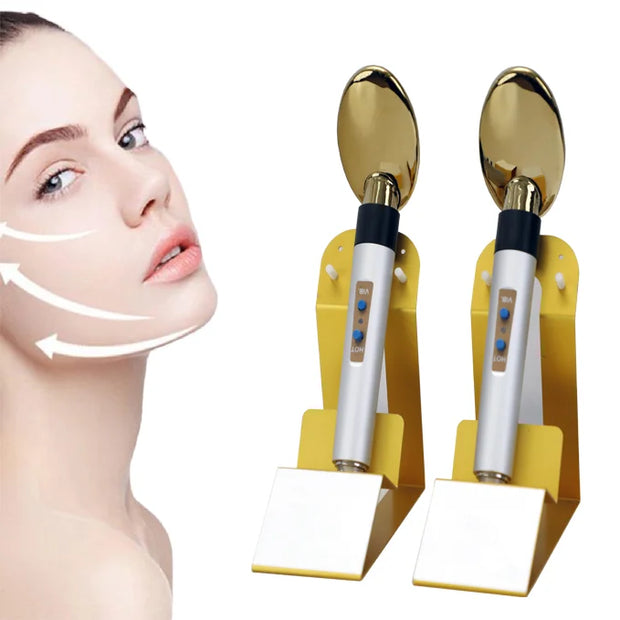Golden Spoon Face Lifting Device – Anti-Aging Skin Tightening Tool