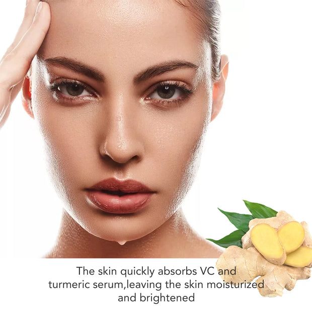 AILKE Turmeric Vitamin C Skin Care Set – Organic Anti-Acne, Whitening & Hydrating Korean Facial Products