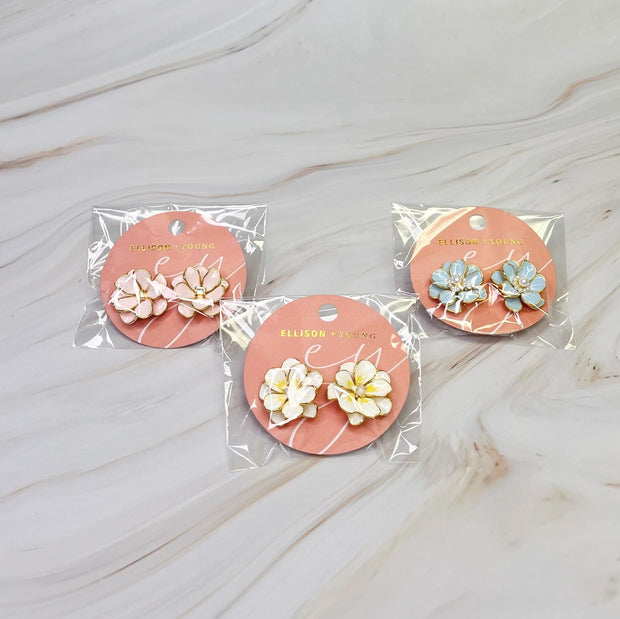 Scarlett Art of Flower Earrings