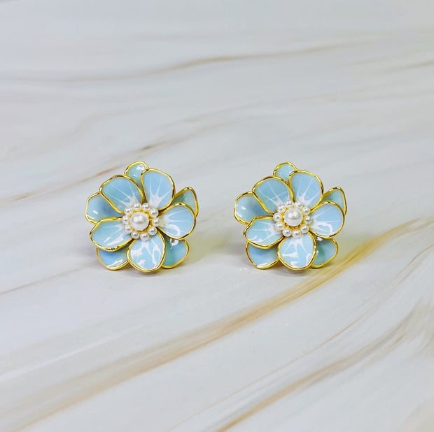 Scarlett Art of Flower Earrings