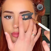 2-in-1 Eye Makeup Assistant Brushes & Eyeshadow Templates – Quick & Easy Eyeshadow Tool