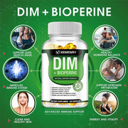 DIM Supplement – Hormone Balance, Menopause & Prostate Health | Supports Sleep & Metabolism