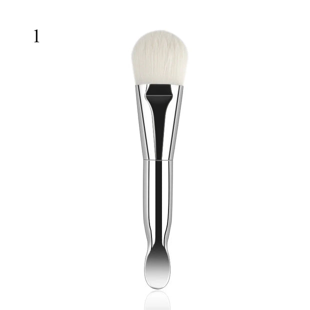 Face Mask & Makeup Brush – Flat Soft Hair Applicator