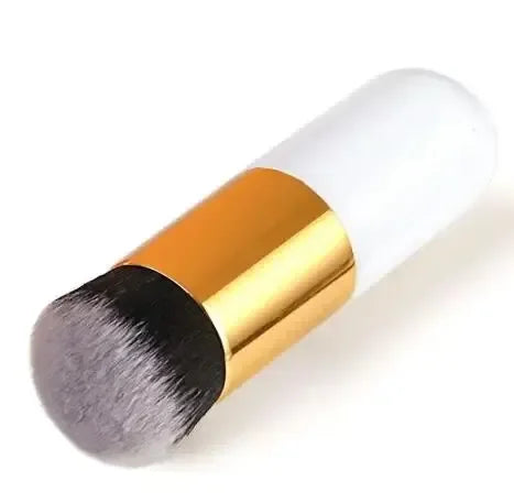 Luxury Mushroom Foundation Brush – Flawless BB Cream & Liquid Makeup Applicator with Ultra-Soft Fiber Bristles, Portable & Skin-Friendly