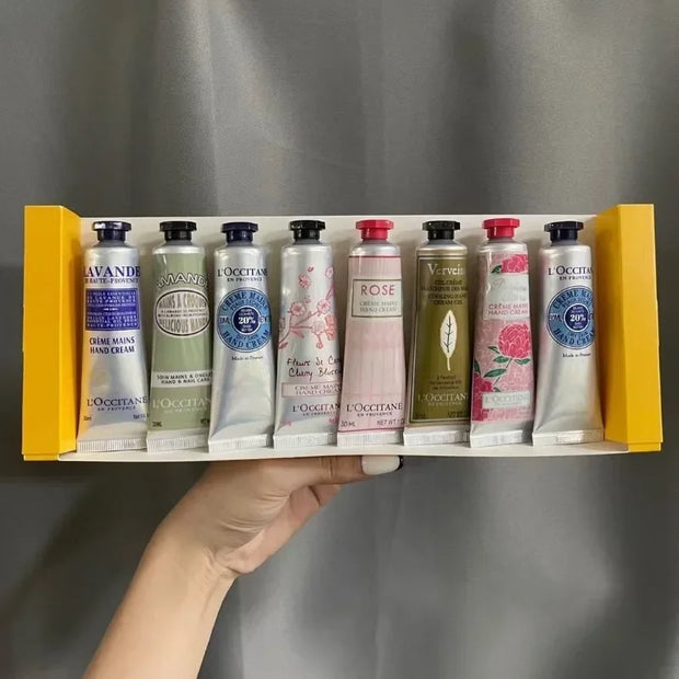 Moisturizing Hand Cream Gift Box Set – 8 Luxurious Scents