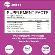 Female Hormone Balance Supplement – Supports Estrogen Metabolism, Menopause Relief & Mood Improvement