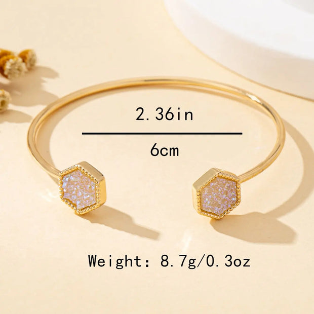 Women's Fashionable Open Bracelet, Simple and Elegant
