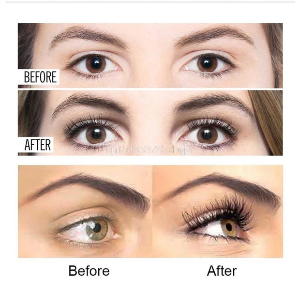 Magnetic Eyelashes Kit – 3D Natural Effect Reusable False Lashes with Tweezers