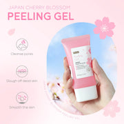 FENYI Sakura Exfoliating Gel – Deep Cleansing, Whitening & Moisturizing Facial Scrub