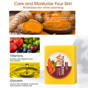 AILKE Turmeric Vitamin C Skin Care Set – Organic Anti-Acne, Whitening & Hydrating Korean Facial Products