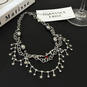 “Multilayer Clavicle Chain Necklace – Trendy Choker Charm Jewelry for Women & Girls