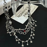 “Multilayer Clavicle Chain Necklace – Trendy Choker Charm Jewelry for Women & Girls
