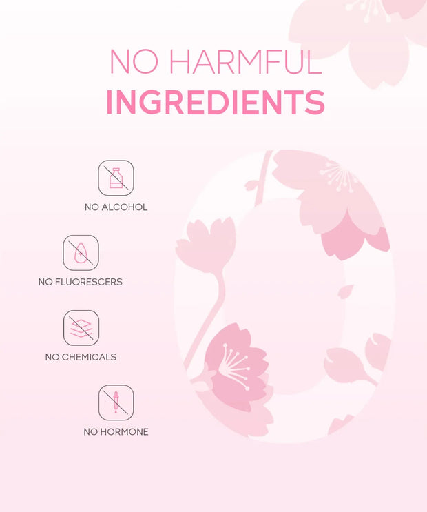 FENYI Sakura Exfoliating Gel – Deep Cleansing, Whitening & Moisturizing Facial Scrub