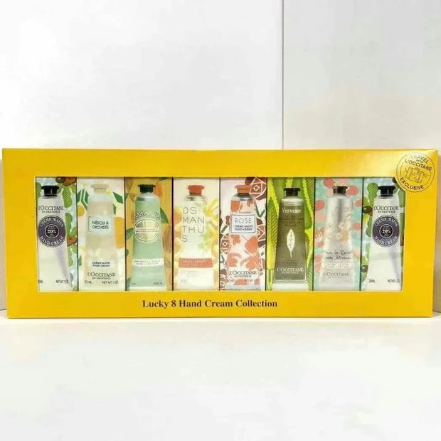 Moisturizing Hand Cream Gift Box Set – 8 Luxurious Scents