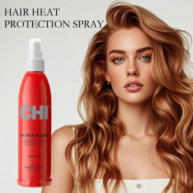 Heat Protectant Spray – Smoothing Leave-In Thermal & UV Protection Serum (237ml)