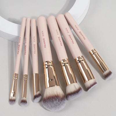 MAANGE 7-Piece Professional Makeup Brush Set – Flawless Application Every Time