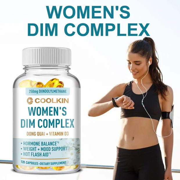DIM Supplement for Women – Supports Estrogen Balance, Menopause Relief & Metabolism Boost