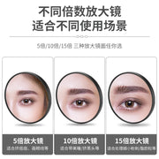 Multi-Size Magnifying Makeup Mirror – Portable Suction Cup Design | High Magnification for Skincare & Beauty