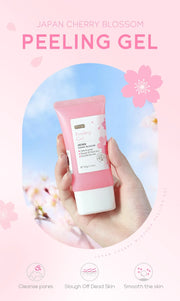 FENYI Sakura Exfoliating Gel – Deep Cleansing, Whitening & Moisturizing Facial Scrub