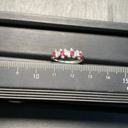 Natural Ruby Ring Adjustable  Ring