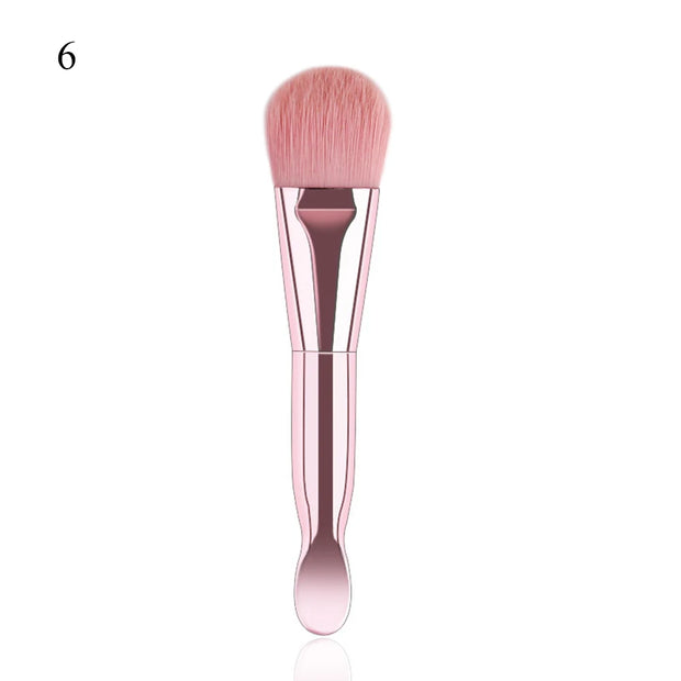 Face Mask & Makeup Brush – Flat Soft Hair Applicator