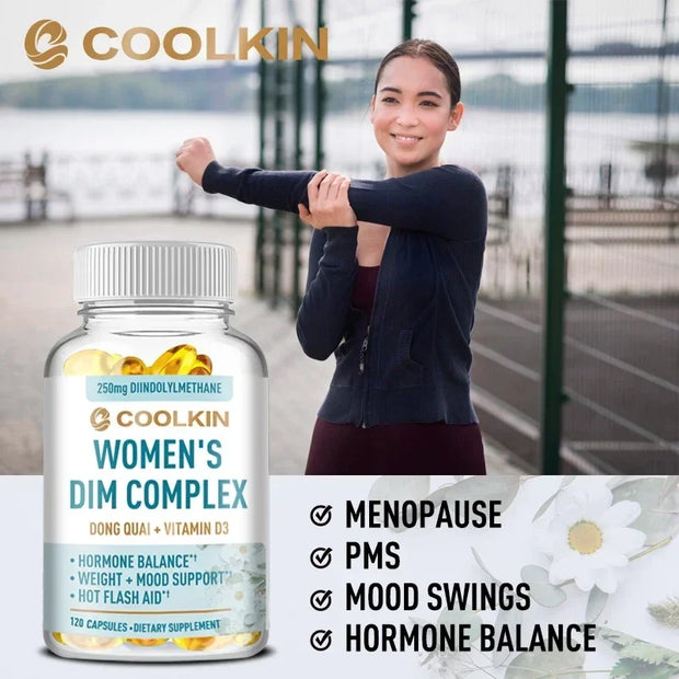 DIM Supplement for Women – Supports Estrogen Balance, Menopause Relief & Metabolism Boost