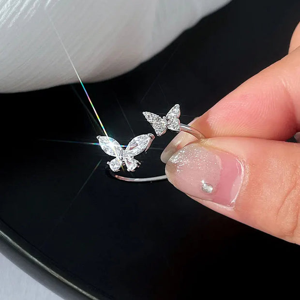 Elegant Butterfly Jewelry Set