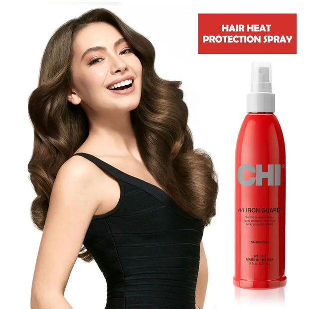 Heat Protectant Spray – Smoothing Leave-In Thermal & UV Protection Serum (237ml)