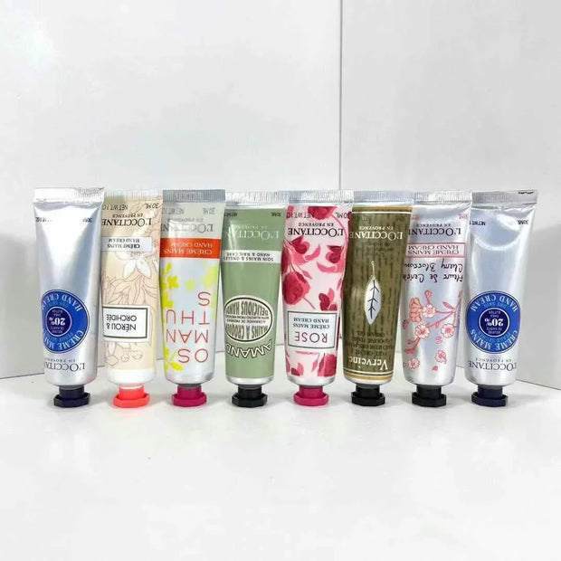 Moisturizing Hand Cream Gift Box Set – 8 Luxurious Scents