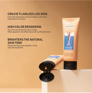Flawless Legs Concealer Cream – Waterproof 3-Color Body Foundation