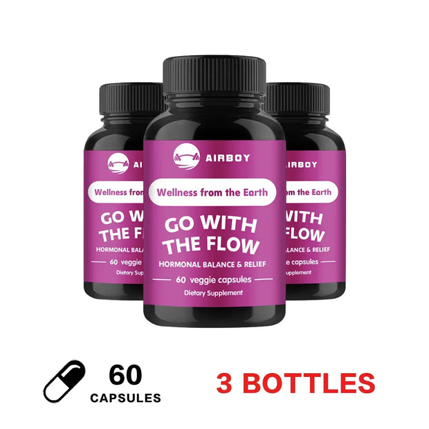 Female Hormone Balance Supplement – Supports Estrogen Metabolism, Menopause Relief & Mood Improvement