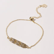 Gorgeous Gold Jewelry Set: Necklace, Bracelet, Ring & Earrings Combo