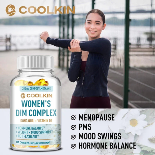 DIM Supplement for Women – Supports Estrogen Balance, Menopause Relief & Metabolism Boost