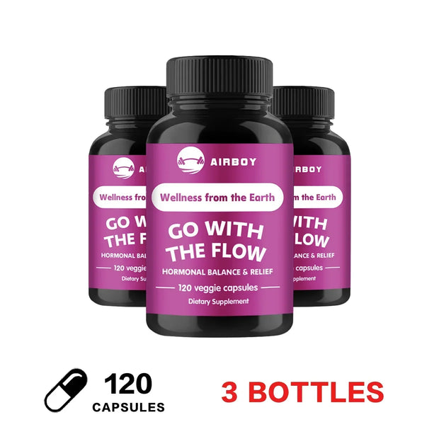 Female Hormone Balance Supplement – Supports Estrogen Metabolism, Menopause Relief & Mood Improvement