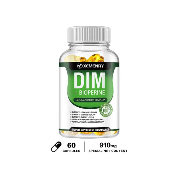 DIM Supplement – Hormone Balance, Menopause & Prostate Health | Supports Sleep & Metabolism