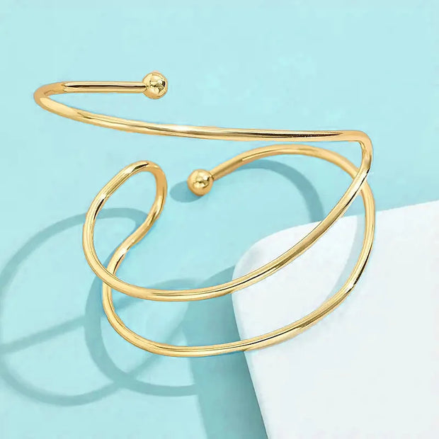 Geometric Cuff Bracelet – Simple & Trendy Jewelry for Women