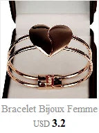 Elegant Heart Cuff Bangle – Stylish Jewelry for Women