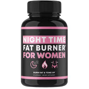Night Time Fat Burner Supplement for Women – Belly Fat Burner & Tone Up Pills | Metabolism & Appetite Support