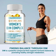 DIM Supplement for Women – Supports Estrogen Balance, Menopause Relief & Metabolism Boost