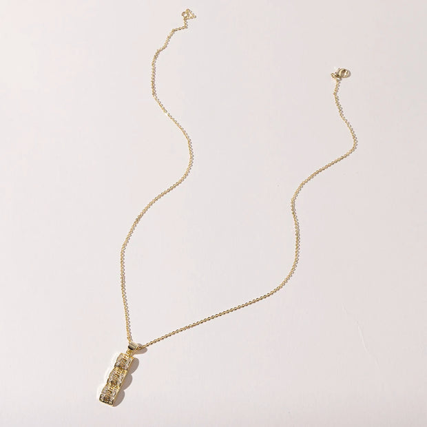 Gorgeous Gold Jewelry Set: Necklace, Bracelet, Ring & Earrings Combo