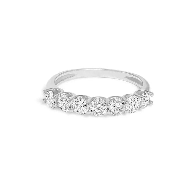 Minimalist Gold Cubic Zirconia Stacking Ring – Elegant Jewelry for Women