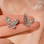 French Vintage Faux Pearl C-Design Earrings | Luxurious Drop Earrings for Women