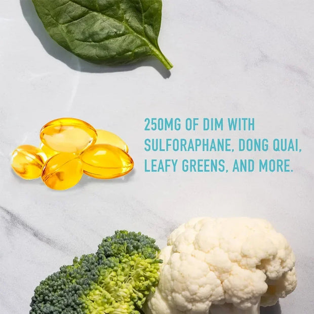 DIM Supplement for Women – Supports Estrogen Balance, Menopause Relief & Metabolism Boost