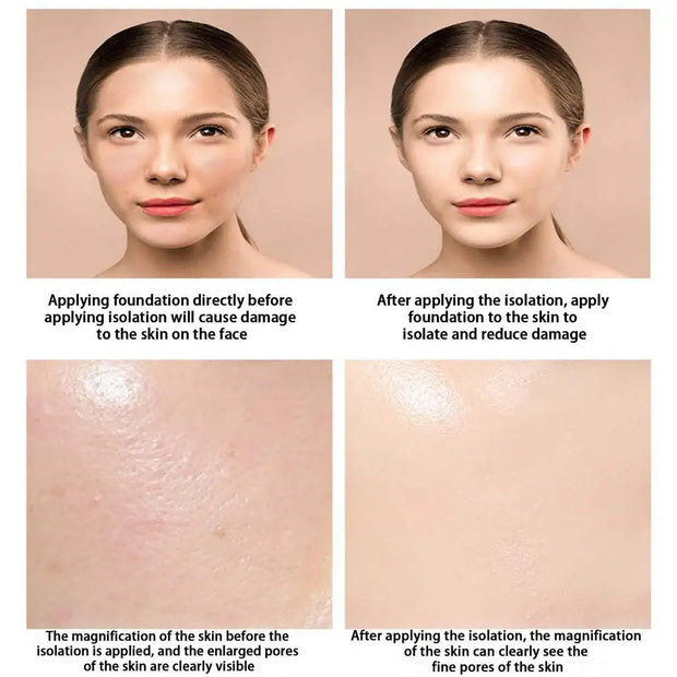 Makeup Primer & BB Cream – Breathable, Moisturizing Foundation | Hydrating, Brightening, Long-Lasting