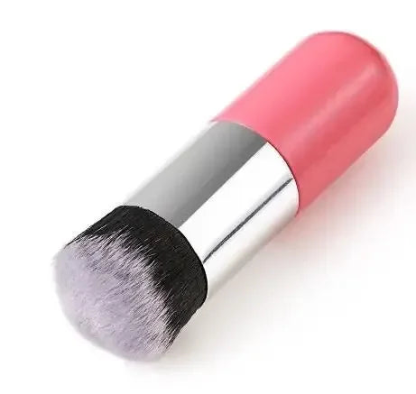 Luxury Mushroom Foundation Brush – Flawless BB Cream & Liquid Makeup Applicator with Ultra-Soft Fiber Bristles, Portable & Skin-Friendly