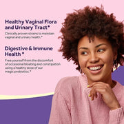 Women’s Probiotic Supplement – 50 Billion CFUs with Cranberry & Prebiotics | Supports Digestion, Immunity & Vaginal Health